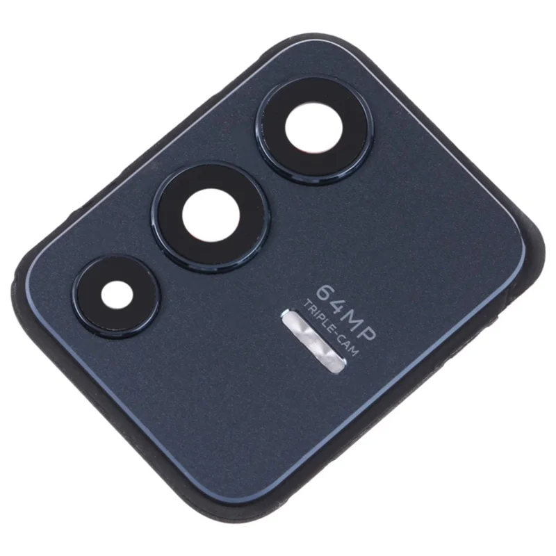 Per vivo V23 5G OEM Back Camera Lens Holder Cover con sostituzione parte vetro (senza logo) - Nero