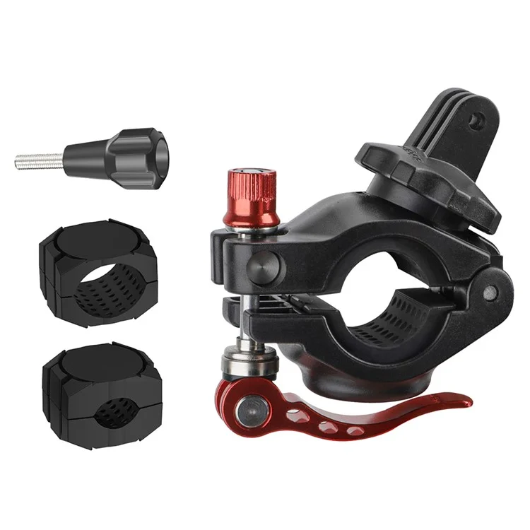 SUNNYLIFE ZJ758 DJI Action 4 / GoPro 12 Supporto per bicicletta con rotazione a 360 gradi