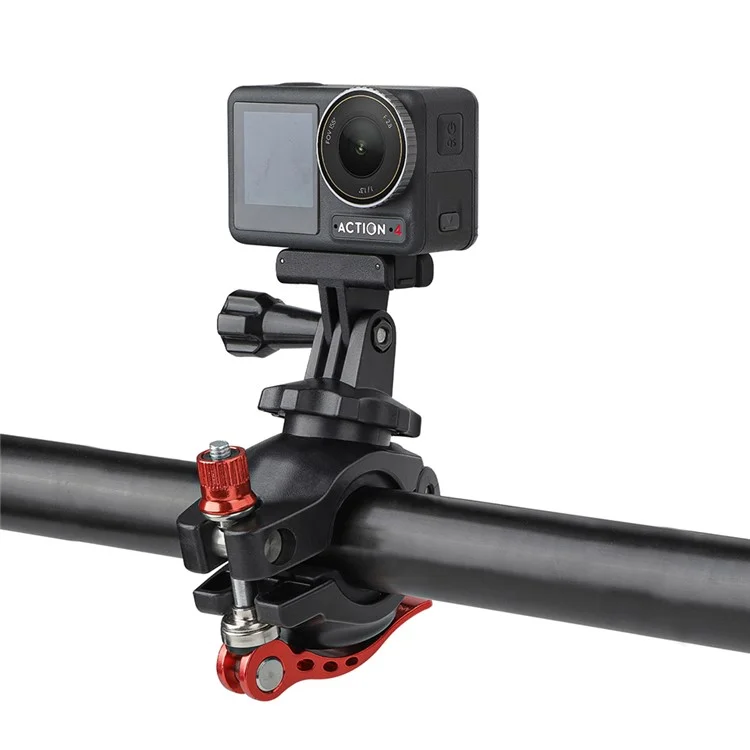 SUNNYLIFE ZJ758 DJI Action 4 / GoPro 12 Supporto per bicicletta con rotazione a 360 gradi