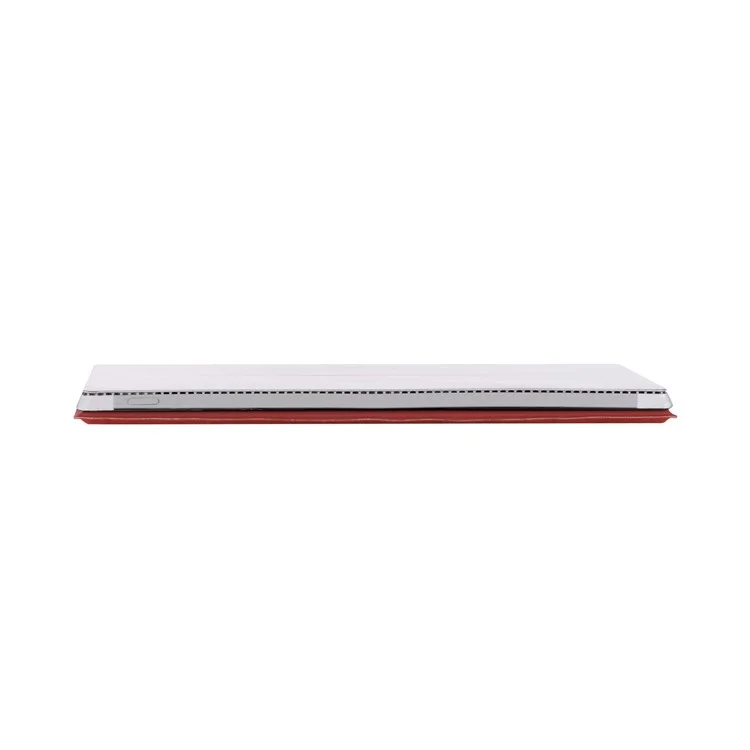 1089D-C For Microsoft Surface Pro 3 / 4 / 5 / 6 / 7 / 7+ Magnetic Absorption Backlit Bluetooth-compatible Tablet Keyboard - Red