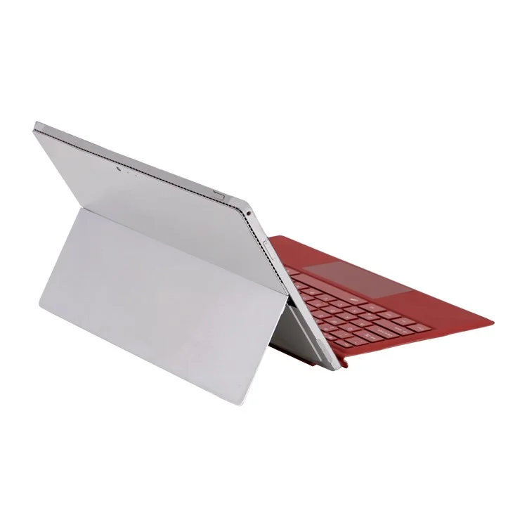 1089D-C For Microsoft Surface Pro 3 / 4 / 5 / 6 / 7 / 7+ Magnetic Absorption Backlit Bluetooth-compatible Tablet Keyboard - Red