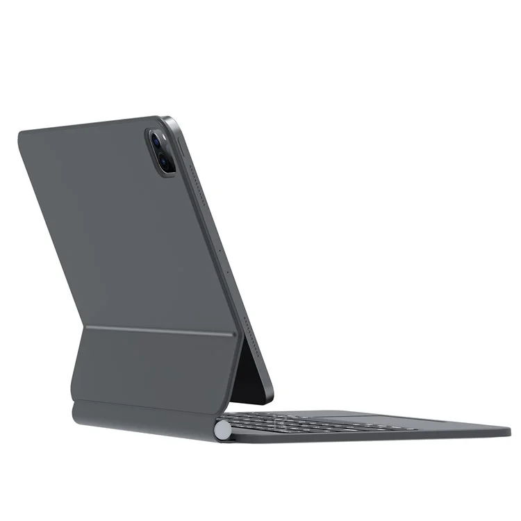 BENWIS ID-MKB для iPad 10.9 (2022) Магнитная подвесная клавиатура Кожаная подставка для планшета - Черный