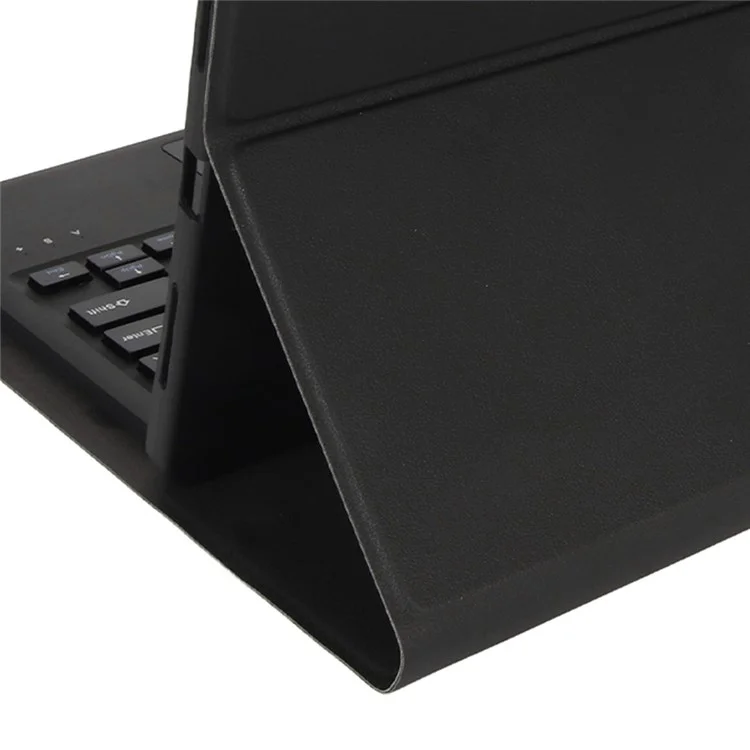 LX-P11 For Lenovo Tab P11 Pro Gen 2 11.2" (2022) Tablet Cover Touchpad Bluetooth-compatible Keyboard Leather Case - Black