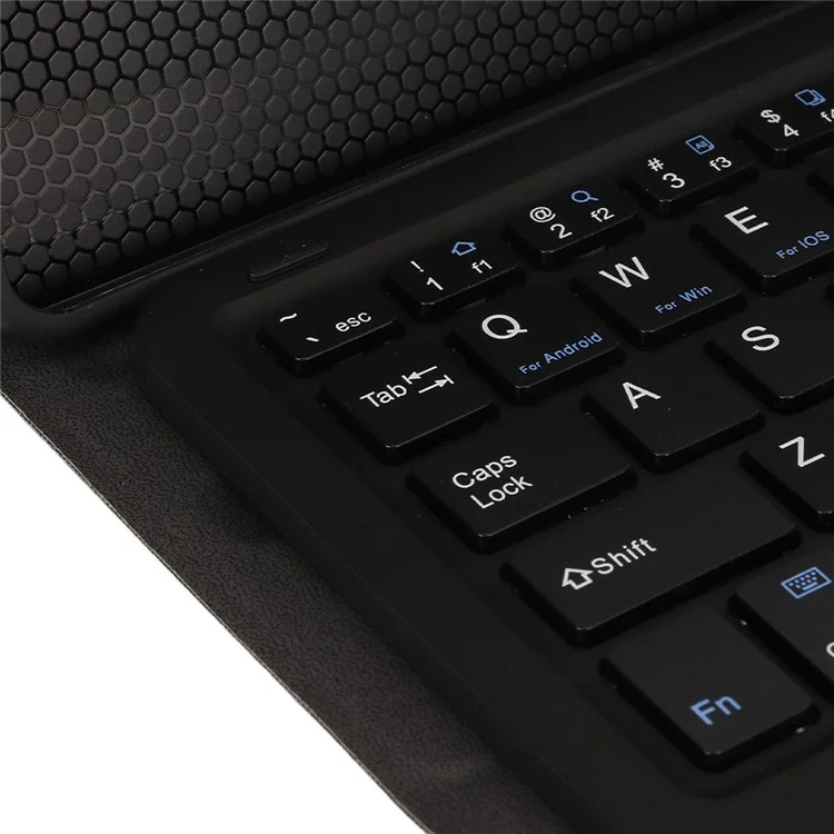 LX-P11 For Lenovo Tab P11 Pro Gen 2 11.2" (2022) Tablet Cover Touchpad Bluetooth-compatible Keyboard Leather Case - Black