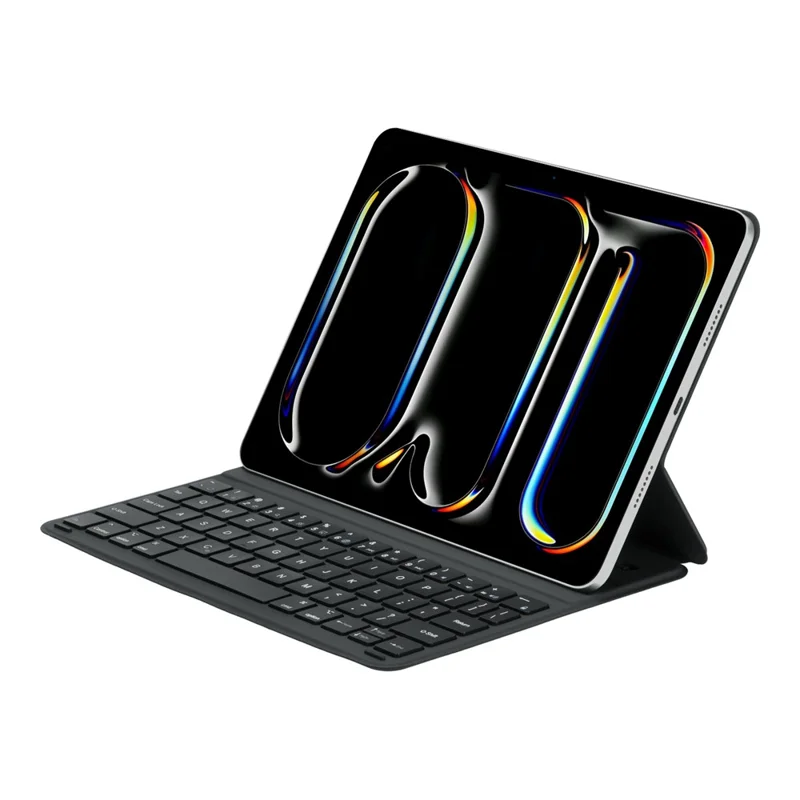 1035 Bluetooth-Compatible Keyboard Tablet Case for iPad Air 11 (2026) / (2025) / (2024) / Air (2022) / (2020) / Pro 11(2022) / (2021) / (2020) / (2018) - Black