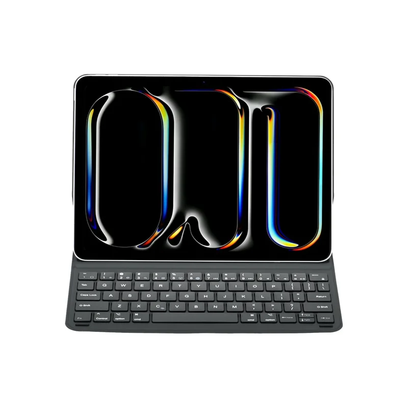 1035 Bluetooth-Compatible Keyboard Tablet Case for iPad Air 11 (2026) / (2025) / (2024) / Air (2022) / (2020) / Pro 11(2022) / (2021) / (2020) / (2018) - Black