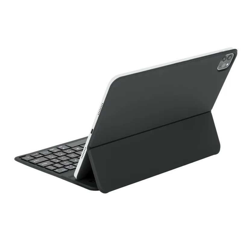 1035 Bluetooth-Compatible Keyboard Tablet Case for iPad Air 11 (2026) / (2025) / (2024) / Air (2022) / (2020) / Pro 11(2022) / (2021) / (2020) / (2018) - Black