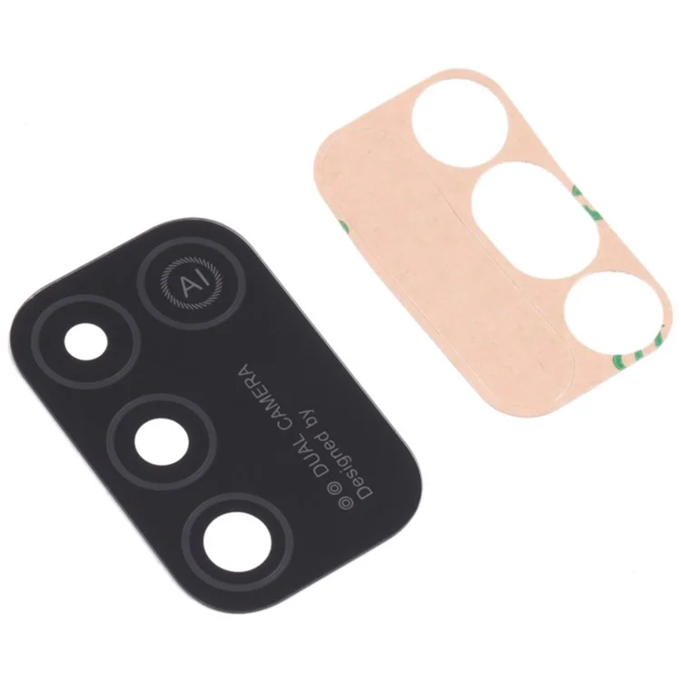 Para Infinix Hot 10 Play / Smart 5 (India) X688C X688B X688C Cubierta de lente de cámara trasera de repuesto Parte (Sin logotipo)