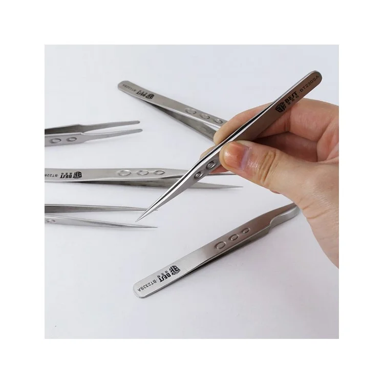 Beste Antistatische Präzision Edelstahl Matte Pinzette - BT231SA.