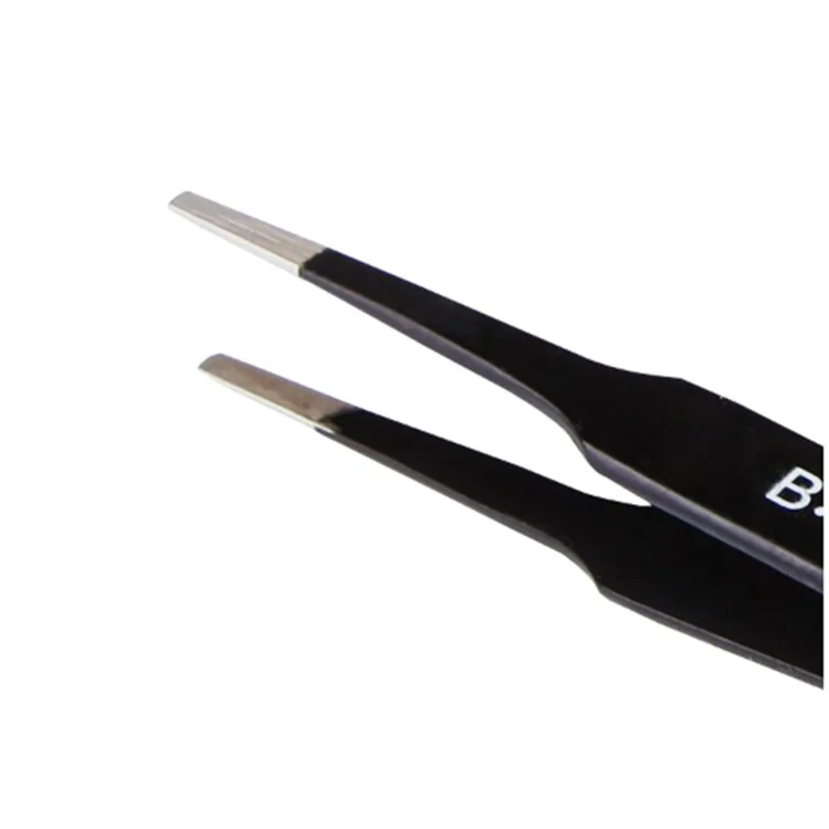 BEST BST-203ESD Mobile Repair Precision Anti-static Stainless Steel Tweezers