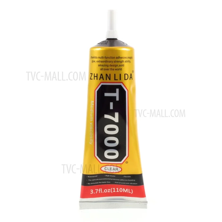 T-7000 Ecran De Réparation D'écran De Téléphone Mobile De Téléphone Portable De Colle Noir De 110 Ml