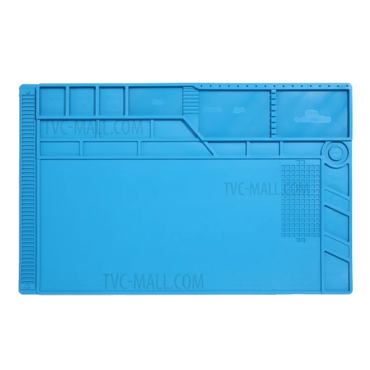 Estação de Solda S-180 Ferro Telefone PC Tapete de Reparação de Computador Isolamento Magnético de Calor Almofada de Silicone