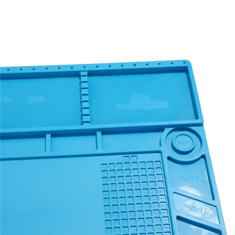 Estação de Solda S-180 Ferro Telefone PC Tapete de Reparação de Computador Isolamento Magnético de Calor Almofada de Silicone