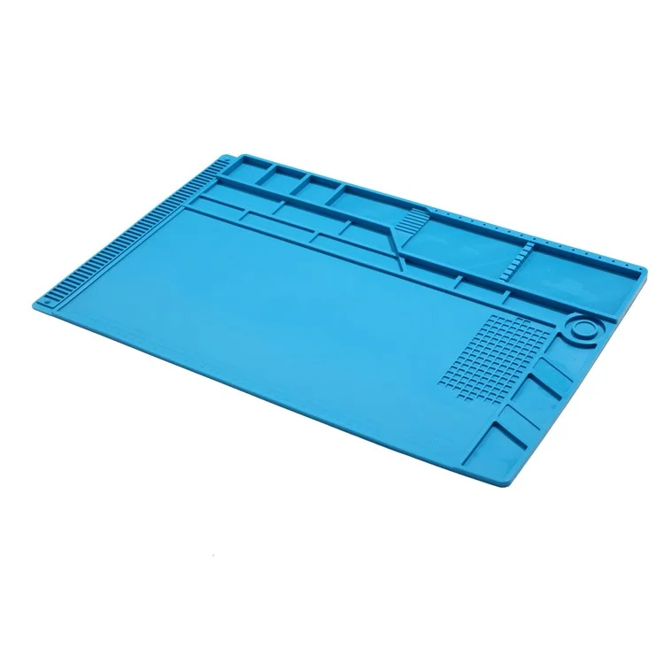 Estação de Solda S-180 Ferro Telefone PC Tapete de Reparação de Computador Isolamento Magnético de Calor Almofada de Silicone