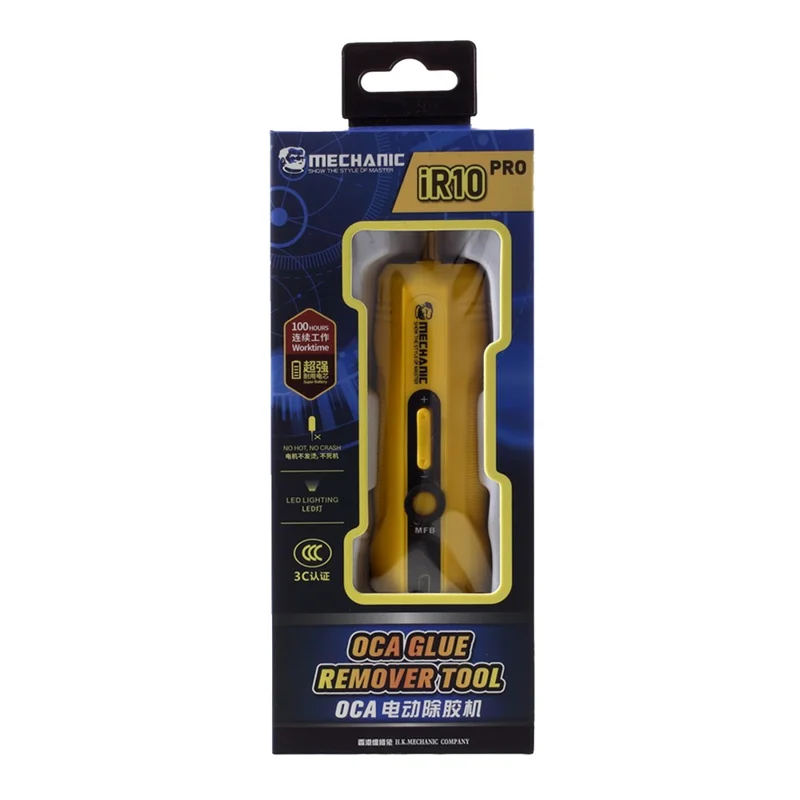 MECHANIC IR10 PRO Rimuovente gel OCA a 6 in 1 Rimuovente gel duro per schermo LCD per cellulari 