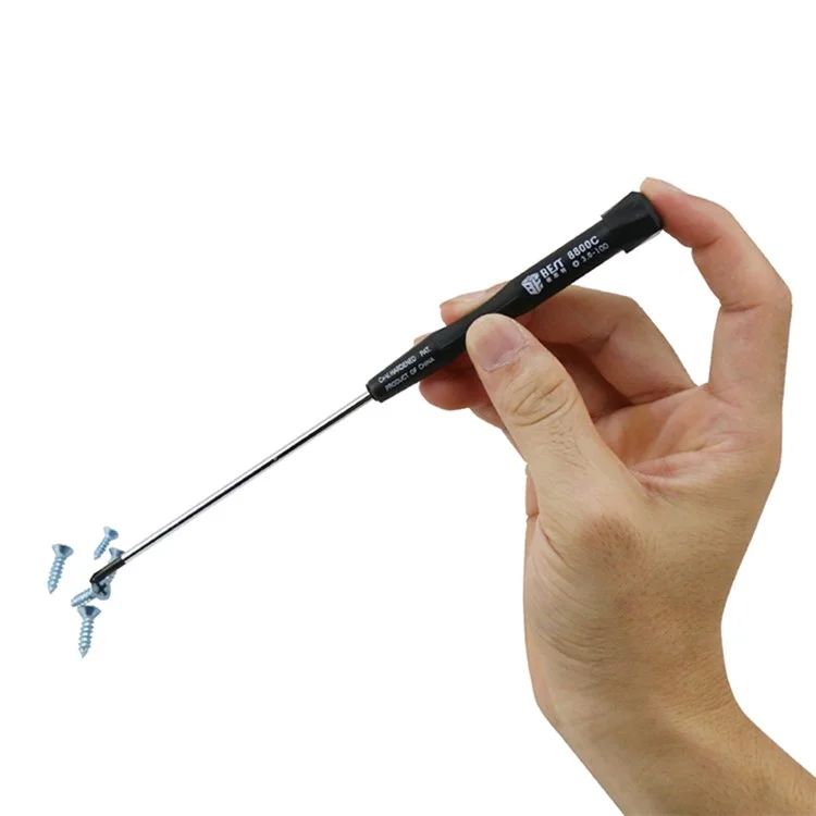 BEST BST-8800C 100mm Précision Tournevis de démontage pour réparation de téléphone et d'ordinateur