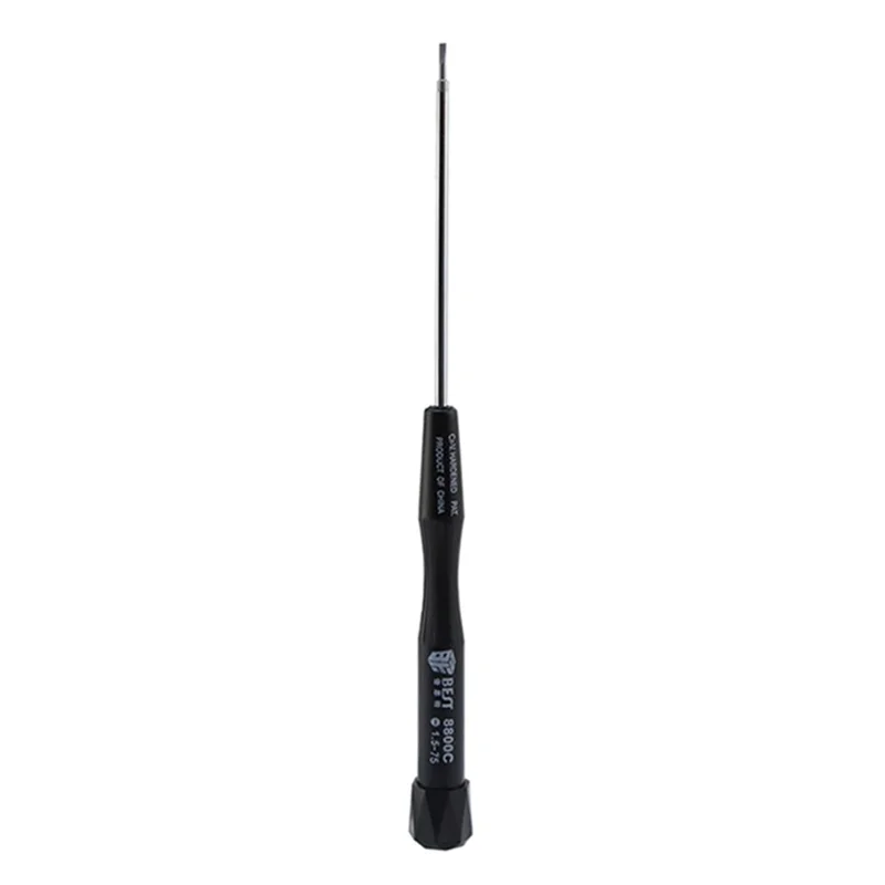 BEST BST-8800C 75mm Precision Dismantling Screwdriver for Phone, Computer Repair - Straight  1.5