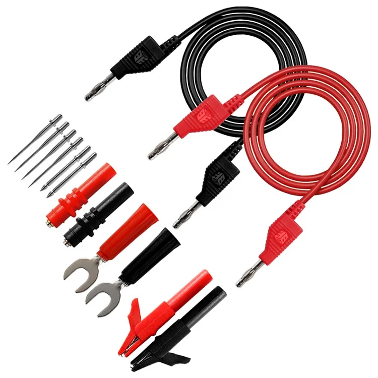 BEST BST-080-JP Assembled Test Leads with Stackable Banana Plugs