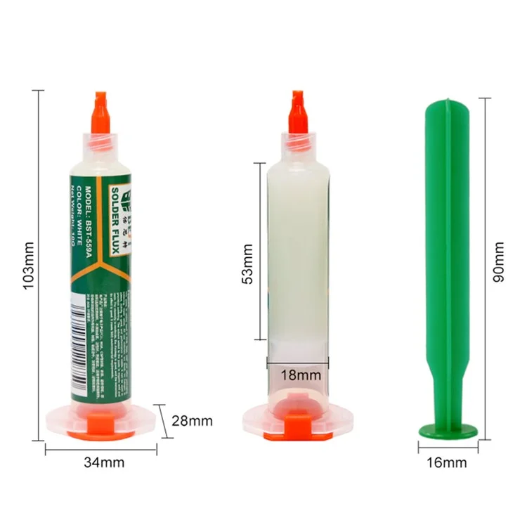 BEST BST-559A bleifreie elektrisch isolierende Lötpaste 10CC