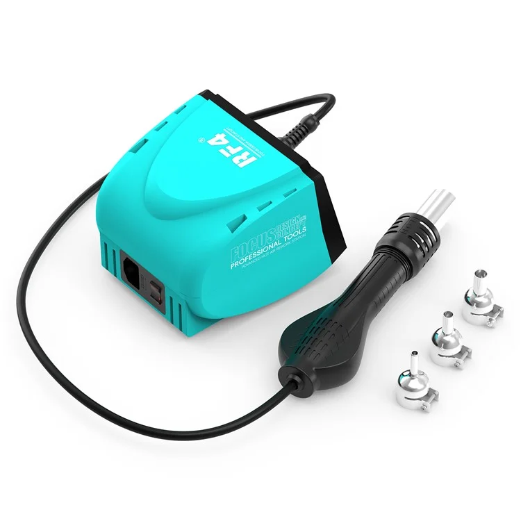 RF4 RF-H6 600W Hot Air Rework Station 220V Digital Display Heat Gun for Electronics Repairing, EU Plug