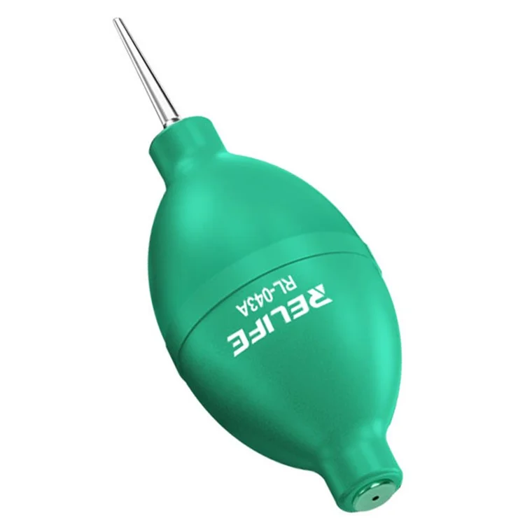 RELIFE RL-043A Polvere Pulitore Soffiatore D'Aria a Sfera 2-in-1 per la Pulizia di Telefoni - Verde