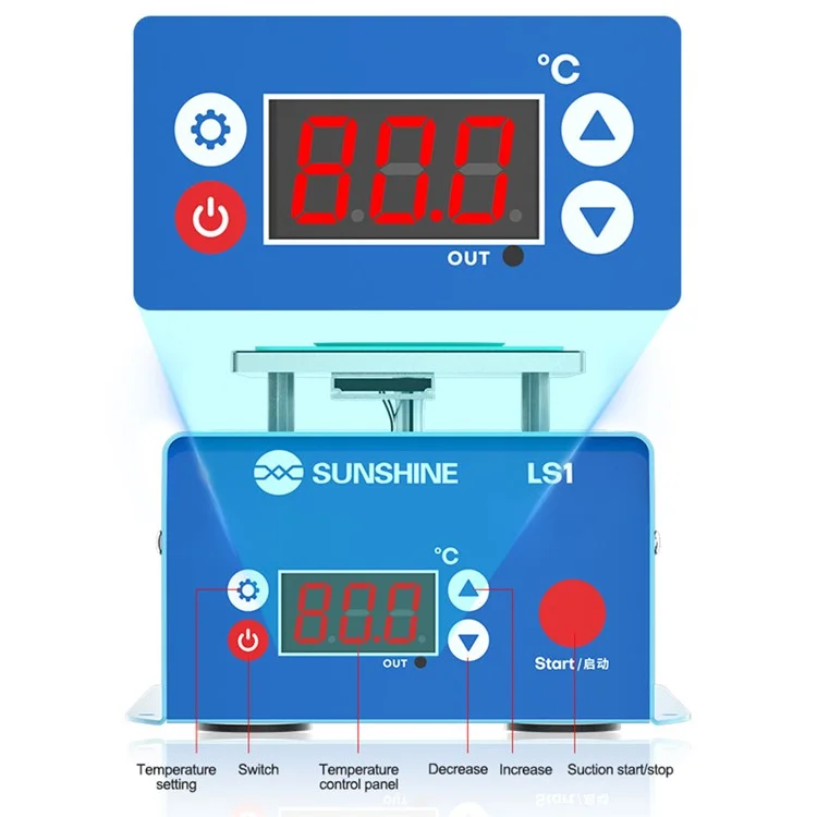 SUNSHINE LS1 Screen Separation Glue Removal Machine for Phone Screen Disassembly - US Plug