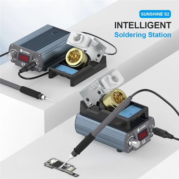 Sunshine S2 Точная Паяльная Станция Digital Display Spering Station Для C210 - us Plug