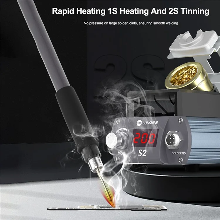 Sunshine S2 Точная Паяльная Станция Digital Display Spering Station Для C210 - us Plug