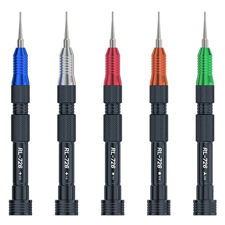 RELIFE RL-726A 3D Drehmoment-Schraubendrehersatz Extra Hartes S2-Stahl-Bit Elektronisches Demontage-Werkzeug