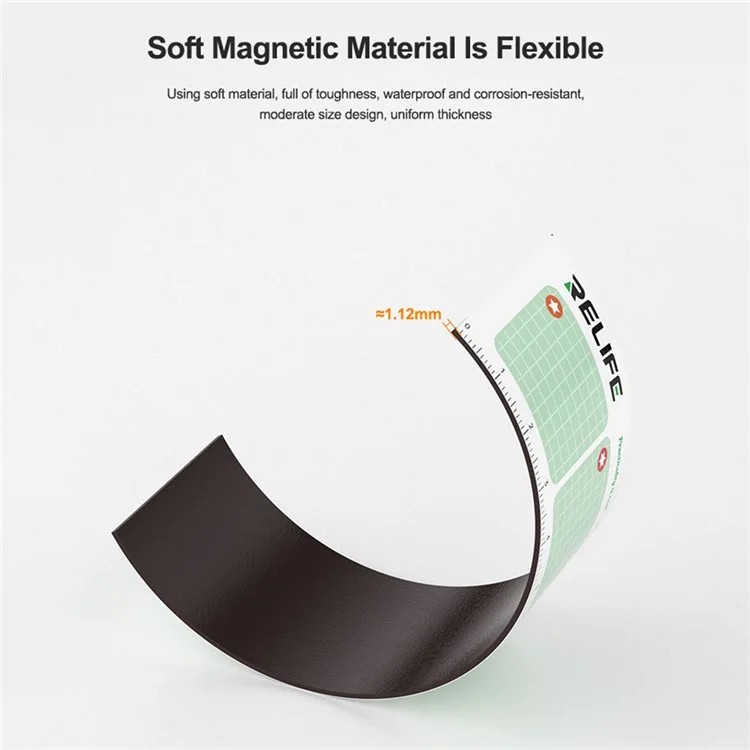 RELIFE RL-091 Alfombrilla Magnética de Absorción para Almacenamiento de Tornillos