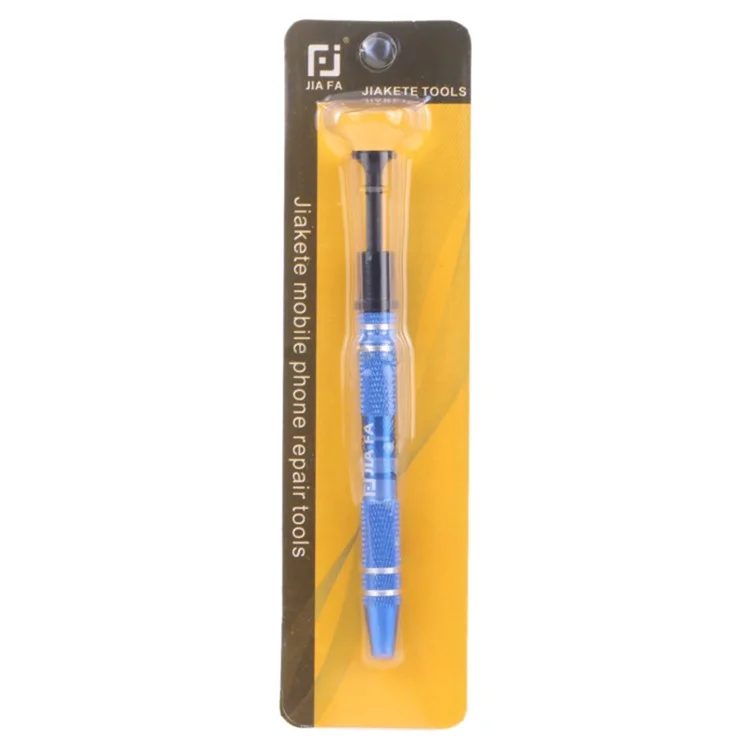 JIAFA JF-620 IC Chip Grabber, Précision Alliage d'Acier 4-Griffe Préhenseur pour la Manipulation des Puces et des Composants - Bleu