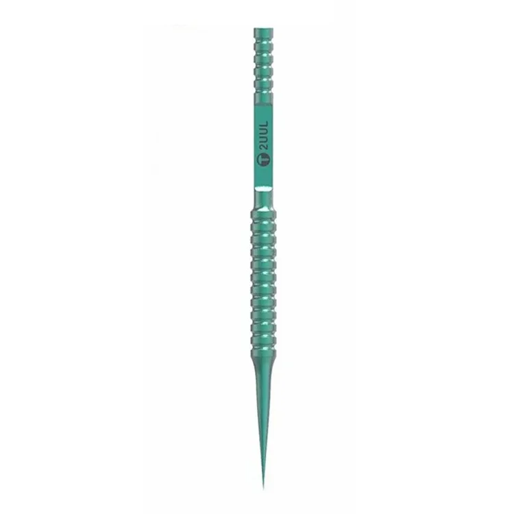 2UUL Ti01 Titanium Alloy Ultraprecise Tweezer for Precise Phone Board Repair, Blackish Green - Sharp End