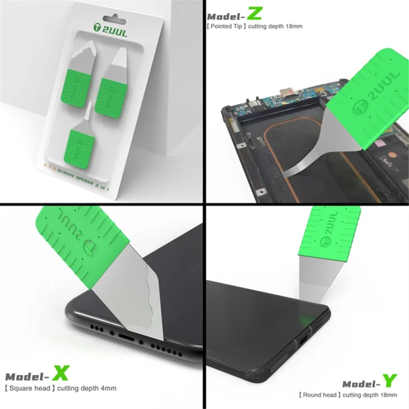 2UUL DA91 XYZ Screen Opener 3 in 1 Set
