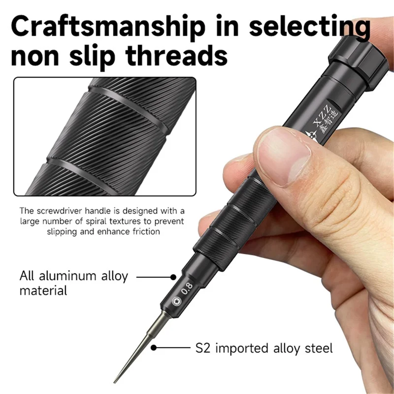 XZZ Precision Screwdriver for MacBook, S2 Alloy Steel Specific Screwdriver - Torx T8