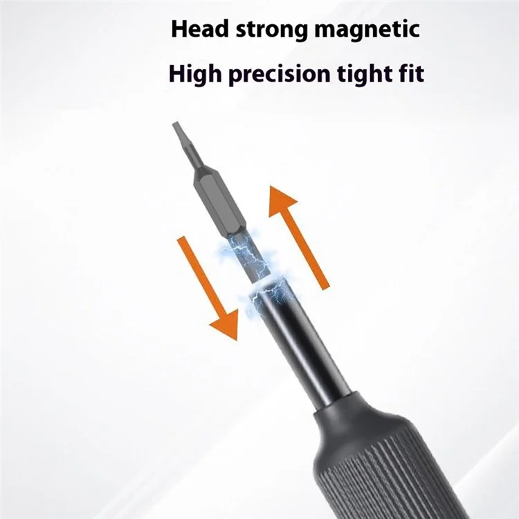 JIAFA 27-in-1 Precision Screwdriver Set Double Tip Bits for Cell Phones Watches Computers