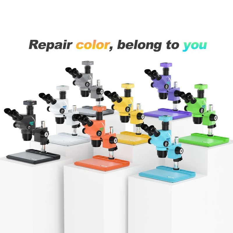RELIFE RL-004M-B11 Microscope Base Silicone Pad High Temperature Resistance 500℃ Mat - Orange