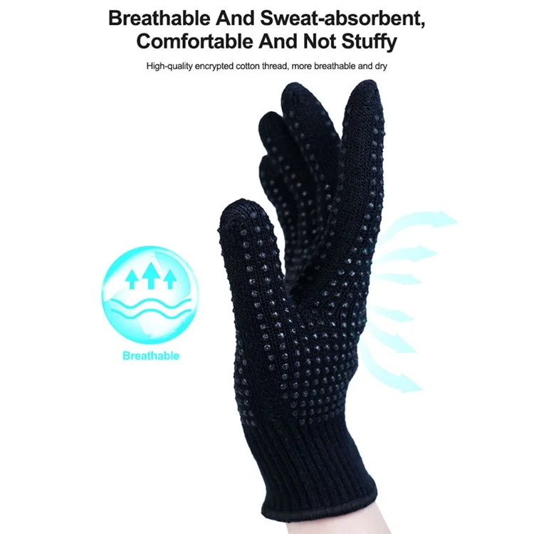 RELIFE RL-063A 1 Pair Heat Insulation Gloves High Temperature Resistant Three-Layer Protection Repair Gloves
