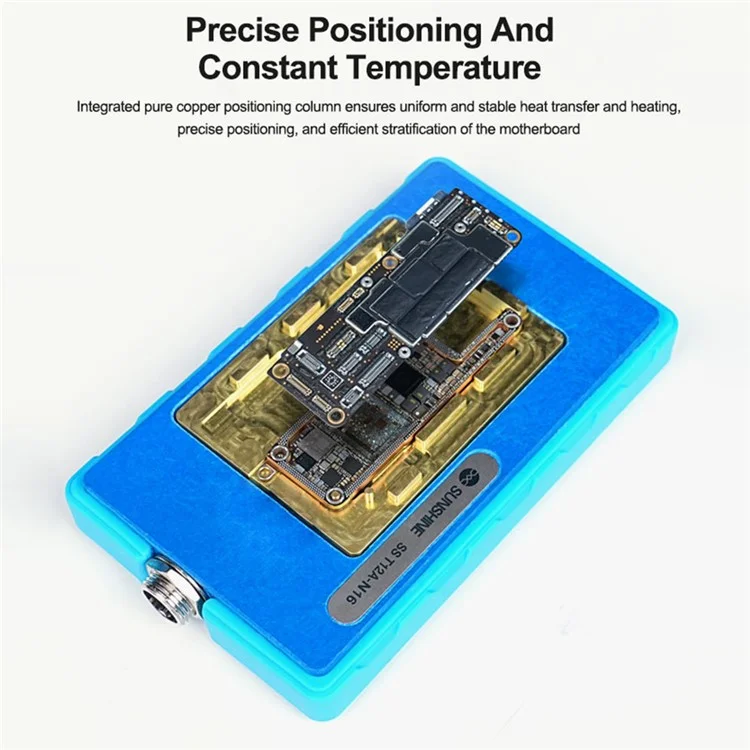 SUNSHINE SS-T12A-N16 Motherboard Layered Heating Machine for iPhone 16 / 16 Plus / 16 Pro / 16 Pro Max Mainboard Welding Table