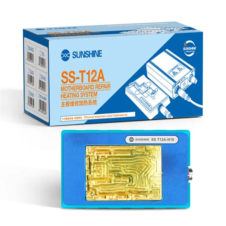 SUNSHINE SS-T12A-N16 Motherboard Layered Heating Machine for iPhone 16 / 16 Plus / 16 Pro / 16 Pro Max Mainboard Welding Table