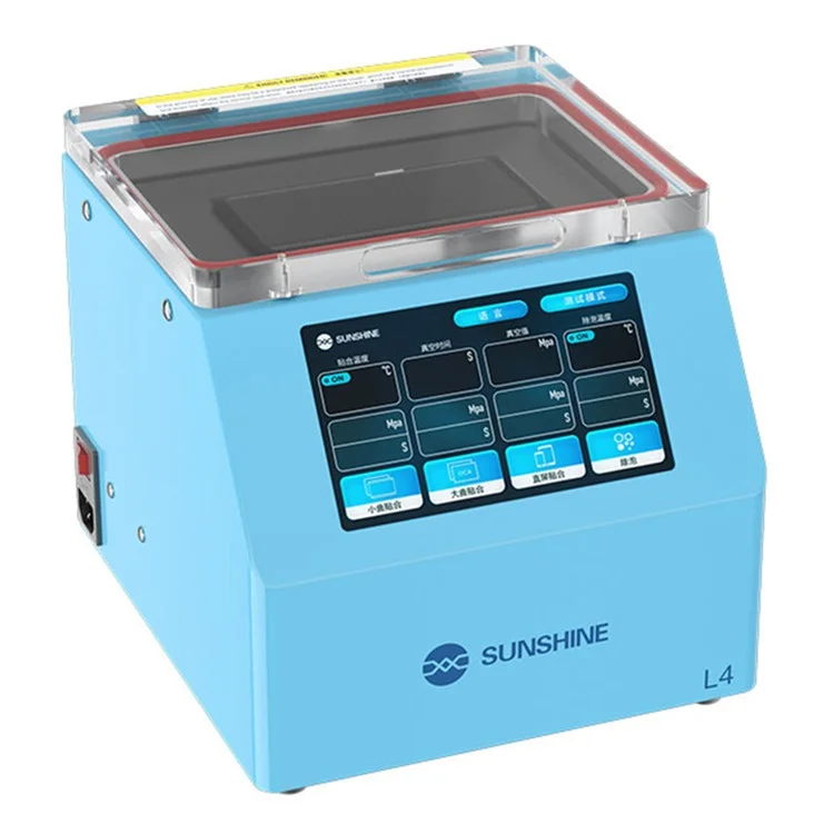 SUNSHINE L4 Mini Intelligent Laminating Machine Screen Protector Applicator Bubble Remover - CN Standard Plug