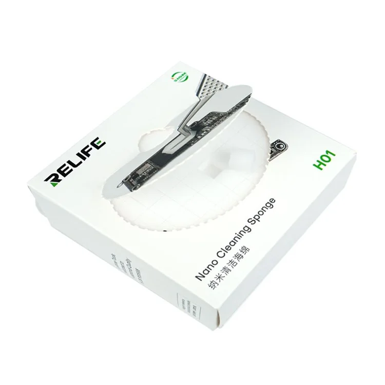 RELIFE HO1 500Pcs / Box Nano Cleaning Sponge High Density Strong Adsorption Pre Cut Particles Sponge