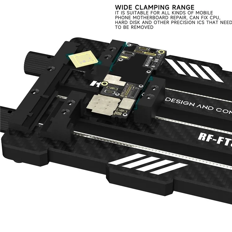RF4 RF-FT33 PCB Repair Fixture Precision Clamp Multi-Angle Adjustable For Motherboard Maintenance
