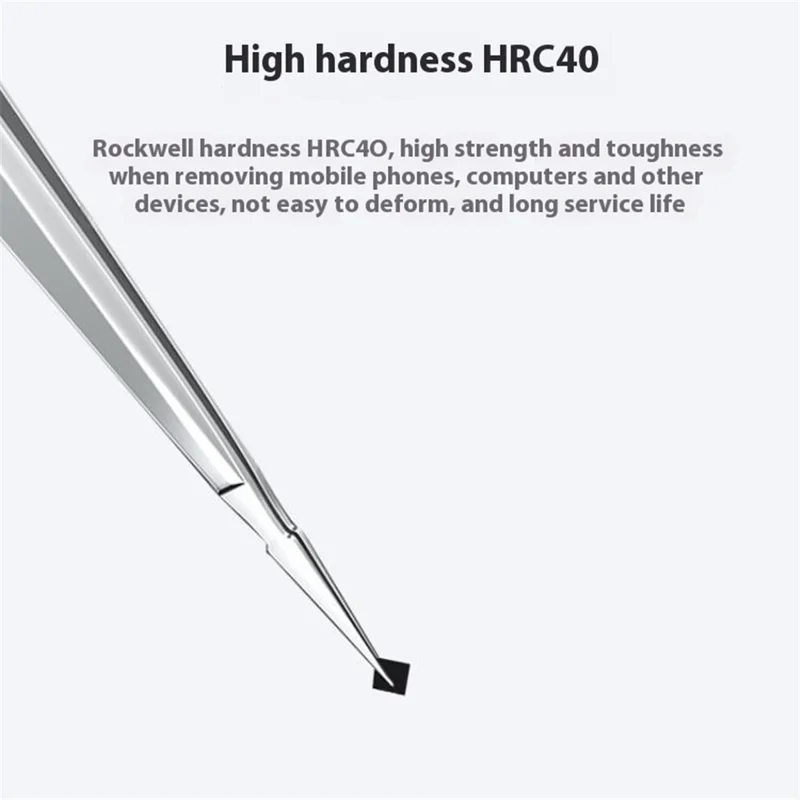 MAANT Handcrafted Tweezers Non-Magnetic Stainless Steel Tweezers Precision Polished for Repair Work - A