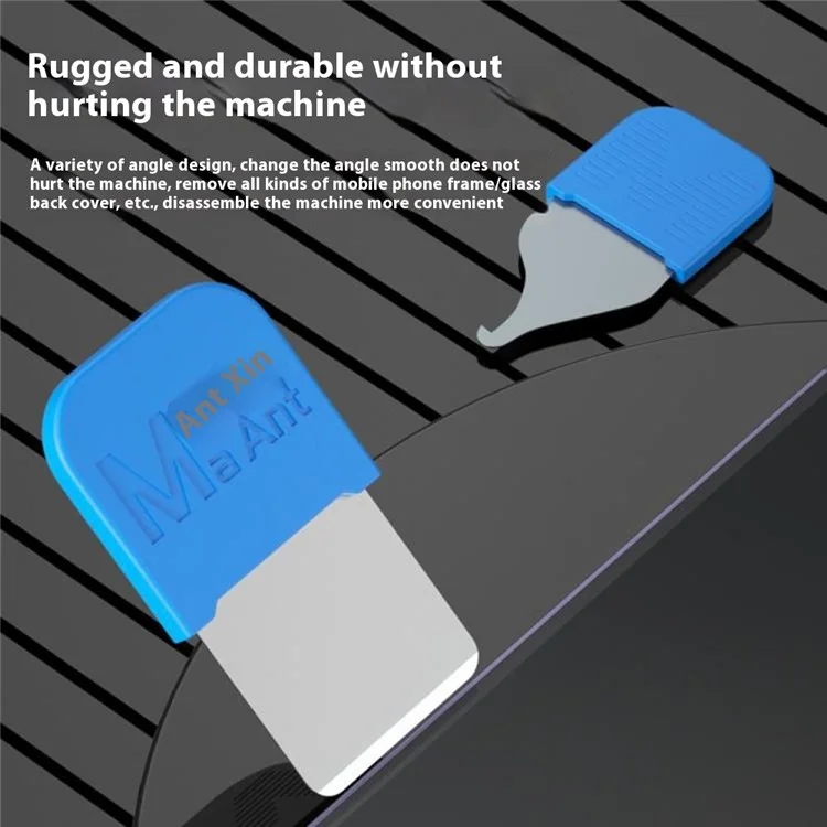 MAANT MY-118 6 in 1 Metal Steel Opening Pry Tool Ultra Thin Phone Battery Glue Removal Blade Set