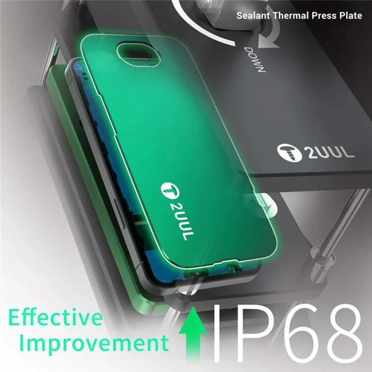 2UUL 4 Piezas de Sellador de Pantalla LCD para Serie iPhone 14 Adhesivo de Posicionamiento de Marco de Borde de Pantalla Táctil