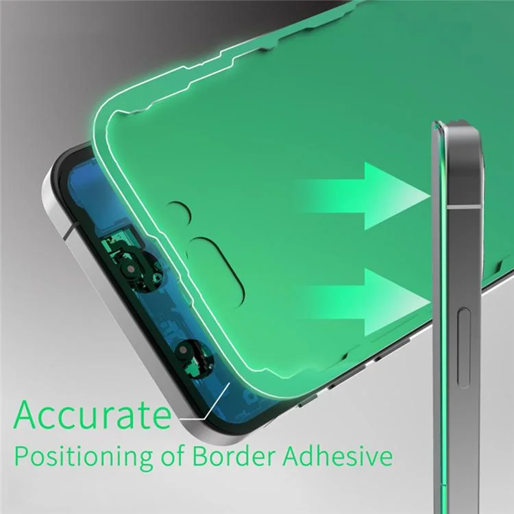 2UUL 4-teiliger LCD-Bildschirm-Dichtstoff für iPhone 13 Serie Touchscreen-Rahmen Klebstoff Positionierungspanel