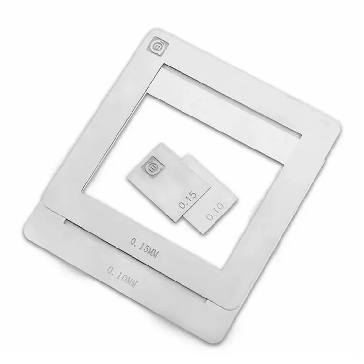 Kit de Estêncil AMAOE Universal para Reballing BGA - Ferramenta de Reparo de Chip para Telefone / TV EMMC BGA 153 162 169 186 221 254