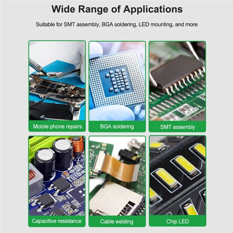 RELIFE HW32 Bleifreie Löt-Paste Ohne Reinigung für Elektronik-Reparatur und PCB-Montage