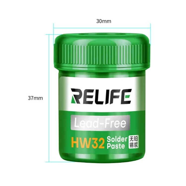 RELIFE HW32 Bleifreie Löt-Paste Ohne Reinigung für Elektronik-Reparatur und PCB-Montage