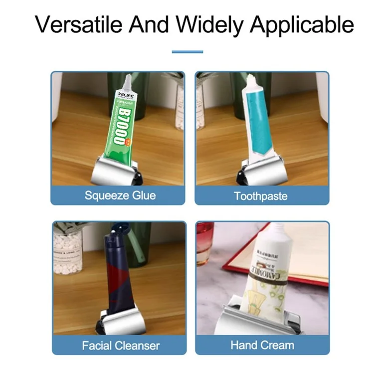 RELIFE Paste Squeezer Tube Roller Multi-Purpose Stainless Steel Wringer Presser